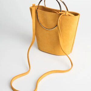 & Other Stores, Suede Bucket Bag - One Size, EUC